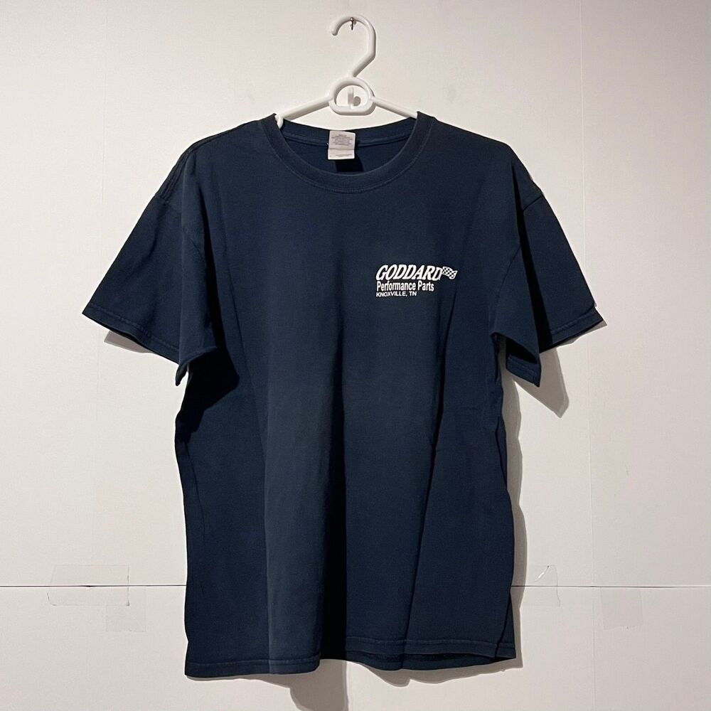Vintage 00S Gildan Mens T-Shirt Size L Goddard Performance Parts Knoxville, TN